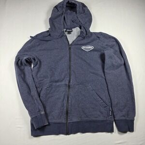Patagonia Men's S Organic Cotton Full Zip Hoodie Navy